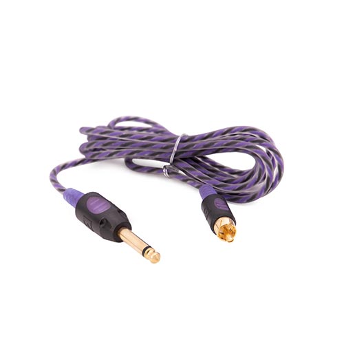 Bishop Purple 7’ Long RCA Cord (Thumbnail)