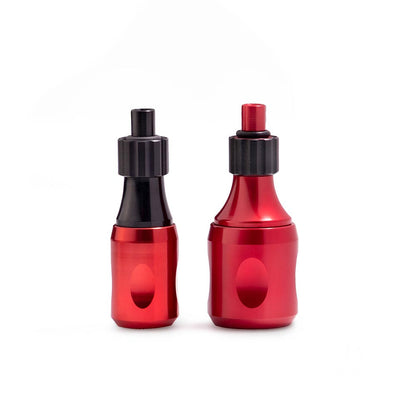 Axi Adjustable Aluminum Grip — 34mm Red (Size Comparison)
