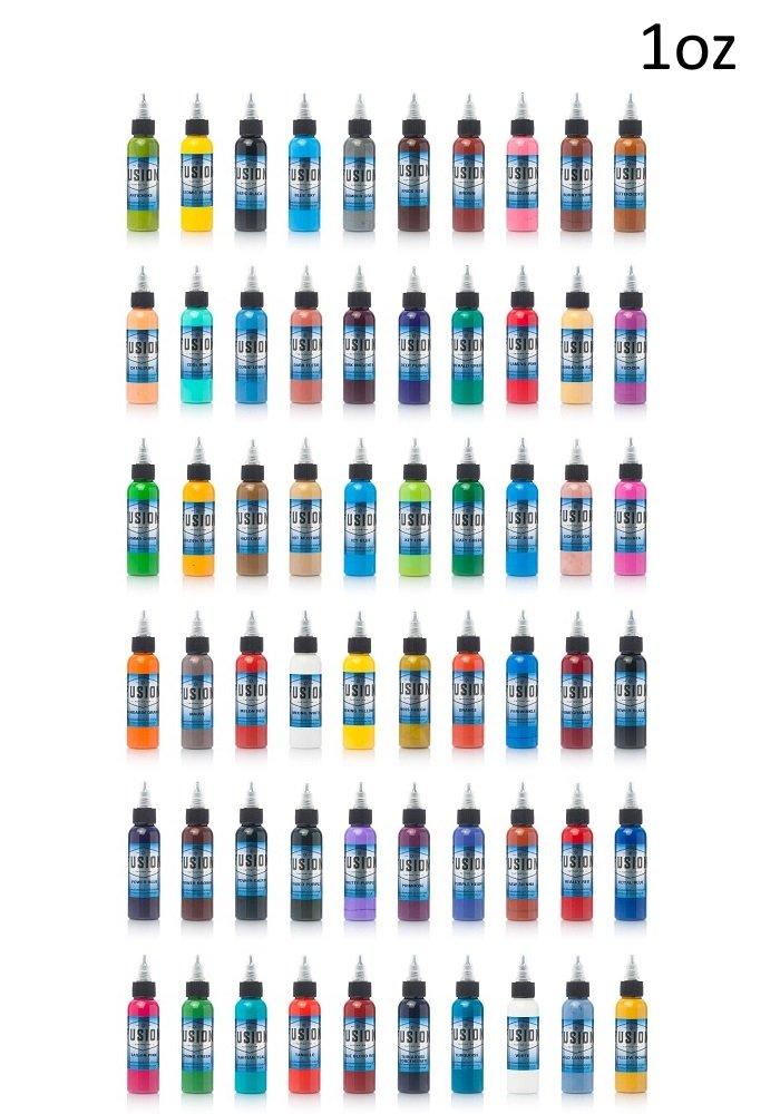 Fusion 60 Color Full Set Bottles