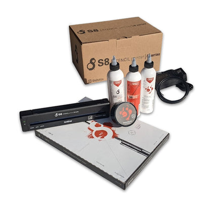 S8 Stencil Printer and Kit — 8 Series — Wireless Bluetooth and Airprint - Monster Steel