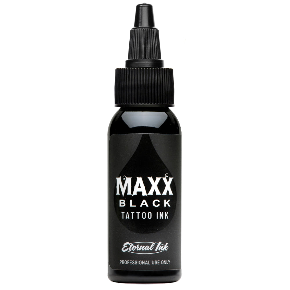 Maxx Black — Eternal Tattoo Ink — Pick Size