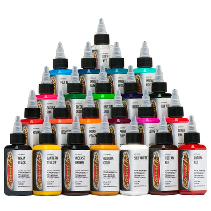 Eternal Tattoo Ink - Jess Yen Series 22 Bottle Set - Monster Steel