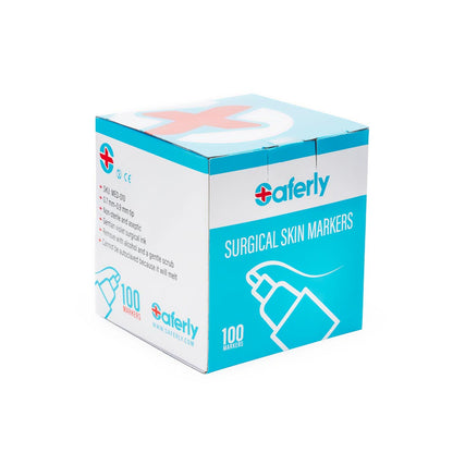Saferly Ultra Fine Tip Surgical Skin Marker — Mini Max Marker — Price Per 1 or Case of 100 - Monster Steel
