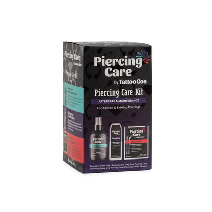 Complete Piercing Aftercare Tattoo Goo Kit - Monster Steel