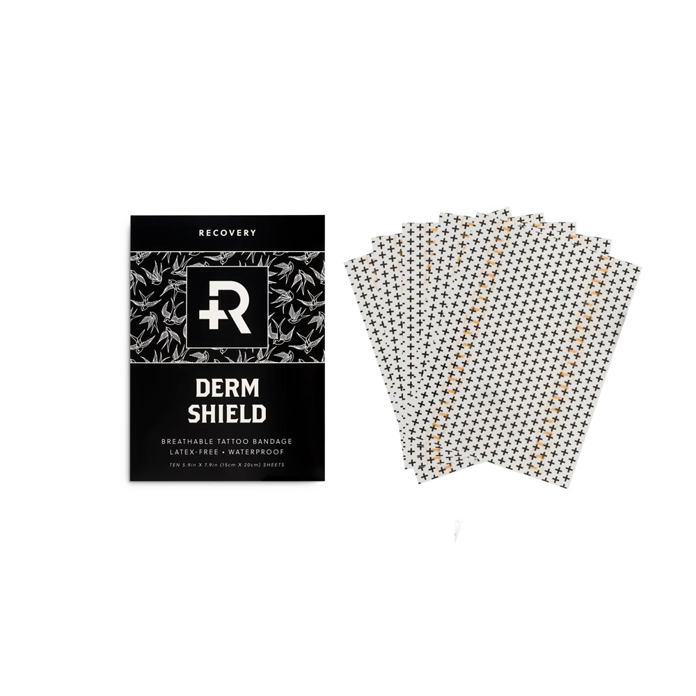Recovery Derm Shield - 5.9" x 7.9" Sheets - Box of 10