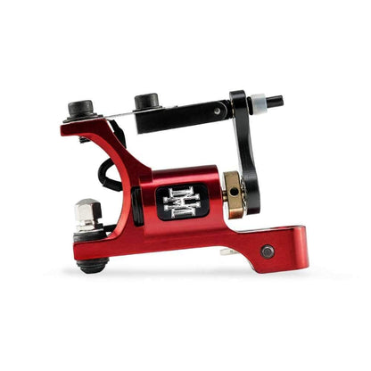 HM Mini Evolution Red - Fine Liner Rotary Tattoo Machine - Monster Steel