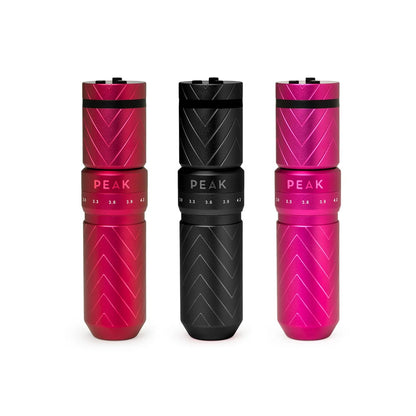 Peak Solice Pro Adjustable Stroke Wireless Pen Tattoo Machine - Monster Steel