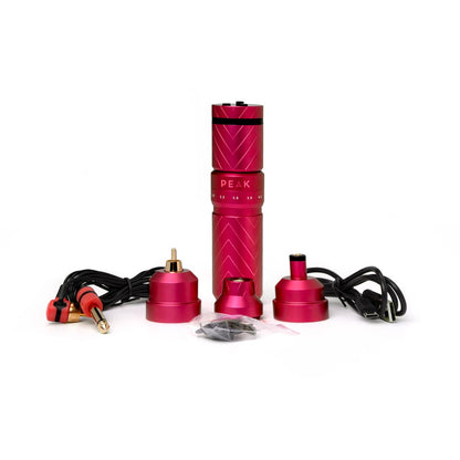 Peak Solice Pro Adjustable Stroke Wireless Pen Tattoo Machine - Monster Steel