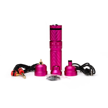 Peak Solice Pro Adjustable Stroke Wireless Pen Tattoo Machine - Monster Steel