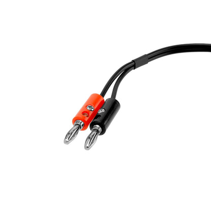 Cheyenne Red/Black Banana Plug Connector Cord - Monster Steel