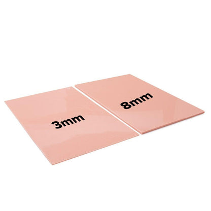 APOF Tattooable Synthetic Canvas - 11” x 17” - 3mm Pink Tone - Monster Steel