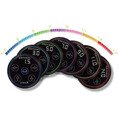 Critical Tattoo® Atom X Silver Power Supply - Monster Steel