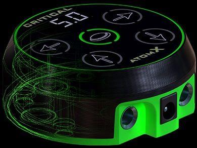 Critical Tattoo® Atom X Black Power Supply - Monster Steel