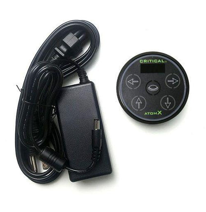 Critical Tattoo® Atom X Black Power Supply - Monster Steel
