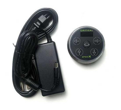 Critical Tattoo® Atom X Silver Power Supply - Monster Steel