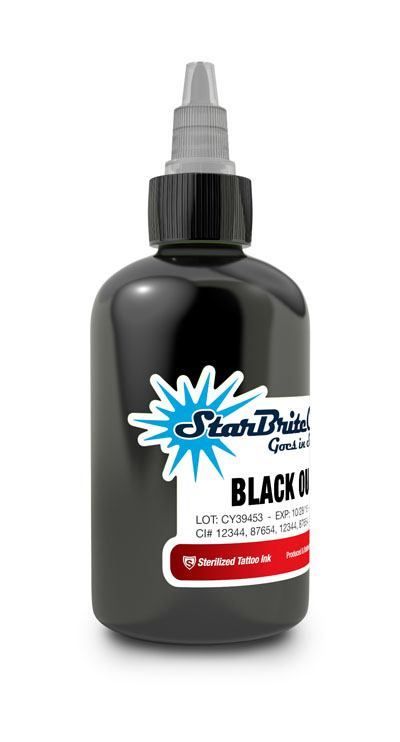 Starbrite Colors Black Outliner Bottle