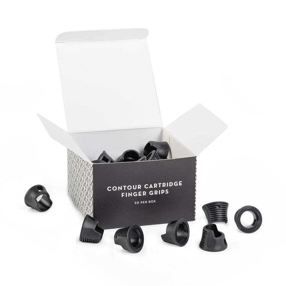 Peak Contour Cartridge Finger Grips — Box of 50 (open box)