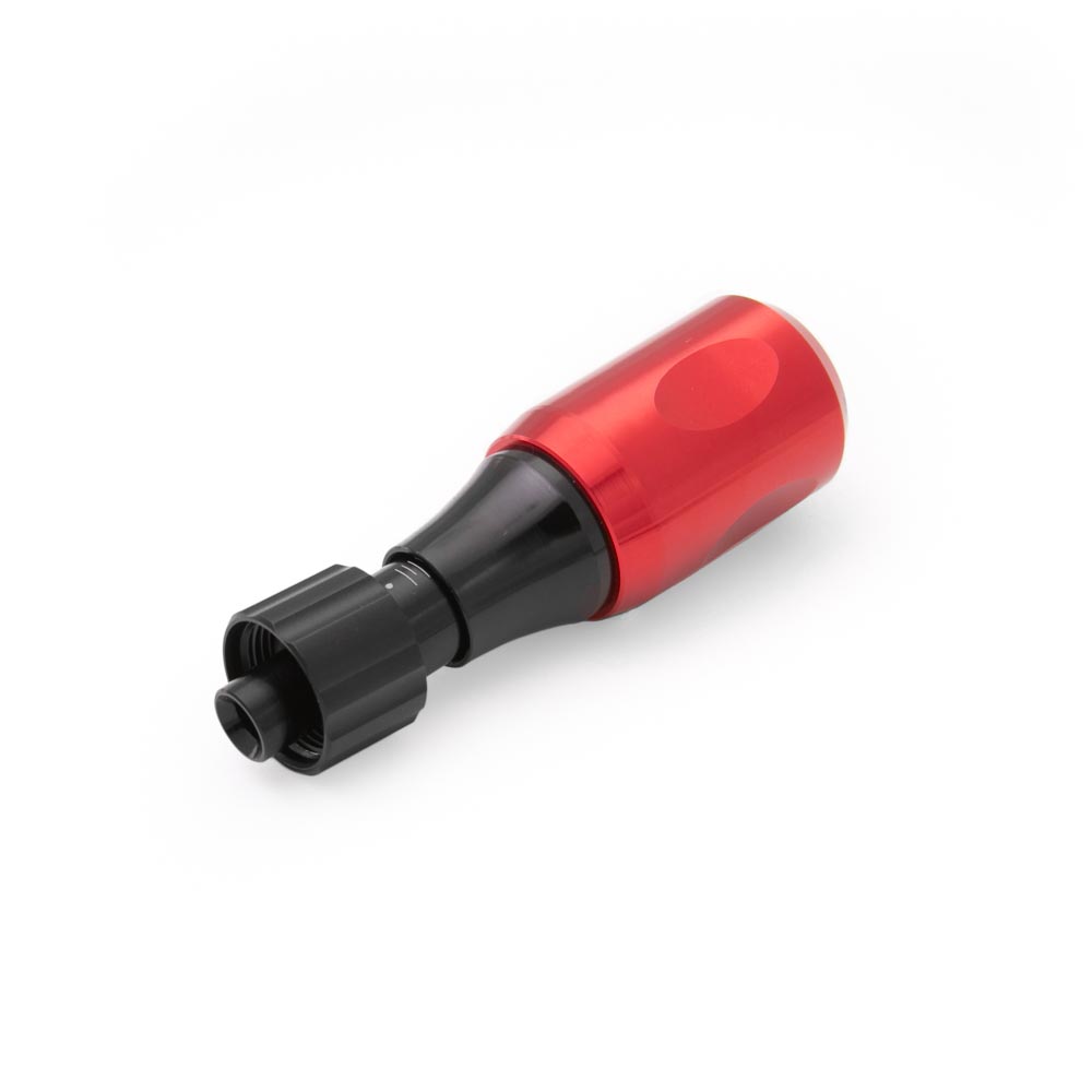 Axi Adjustable Aluminum Grip — 25mm Red (side)