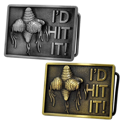 Mens I'd Hit It Pinata Tassel Funny Humor Belt Buckle - Monster Steel