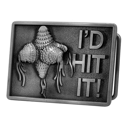 Mens I'd Hit It Pinata Tassel Funny Humor Belt Buckle - Monster Steel
