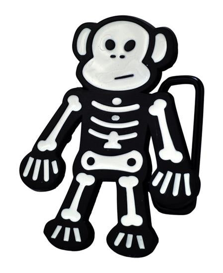 Skeleton Monkey Belt Buckle Scary Animal Halloween Unique