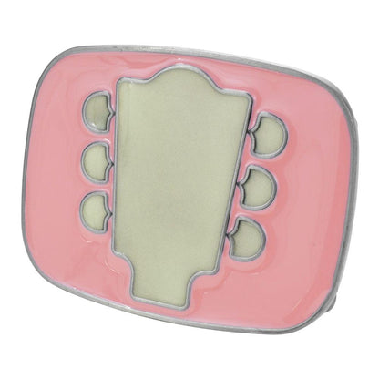 Buckle Rage Men's Guitar Headstock Glow In The Dark Music Instrument Belt Buckle - Monster Steel