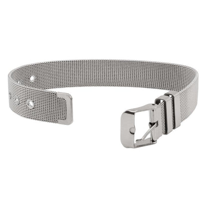 Mesh Stainless Steel Band Bracelet with Buckle - Monster Steel
