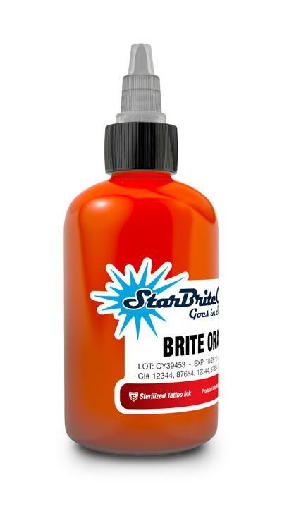 Starbrite Brite Orange color bottle