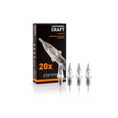 Cheyenne Craft Cartridge Needles — Box of 20 - Monster Steel