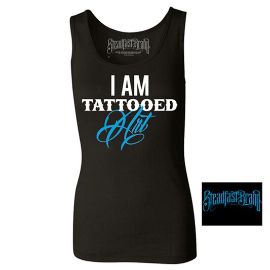 Single | Small Steadfast Brand Women's Tank Top - I Am Tattooed Art