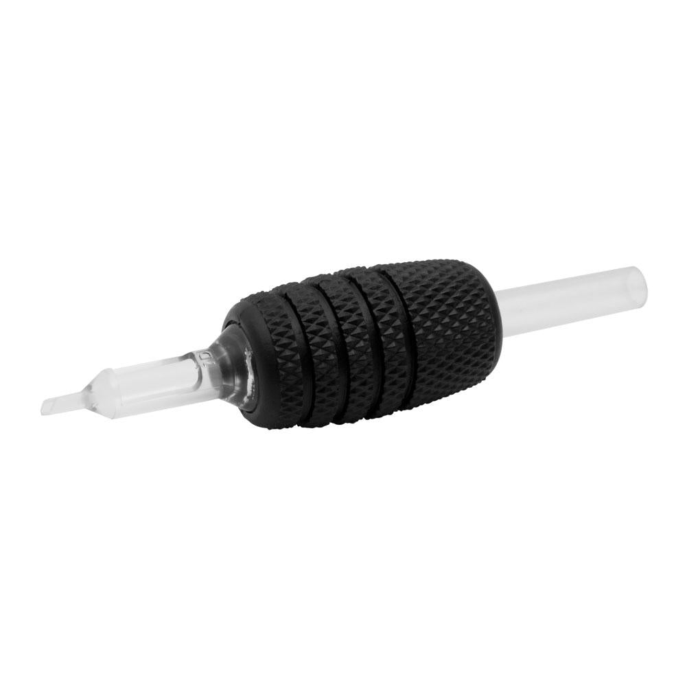 50 pcs | 1" Ruthless Sterile Black Disposable Tattoo Grips 25MM
