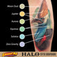 Eternal Tattoo Ink - Halo Fifth Dimension Set of 12 - 1/2oz Bottles Example 1