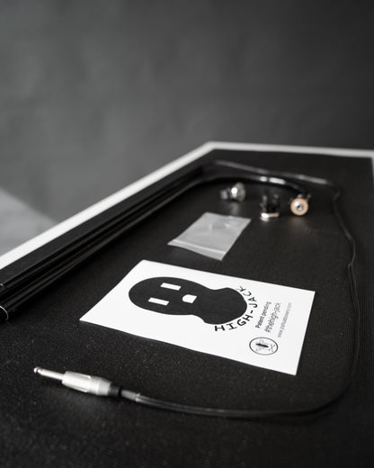 The High-Jack by Joshua Bowers — 5’ Magnetic Crane for Tattoo Workstation (box contents two)