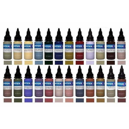 Steve Butcher 24 Color Set — Intenze Tattoo Ink — 1oz Bottles