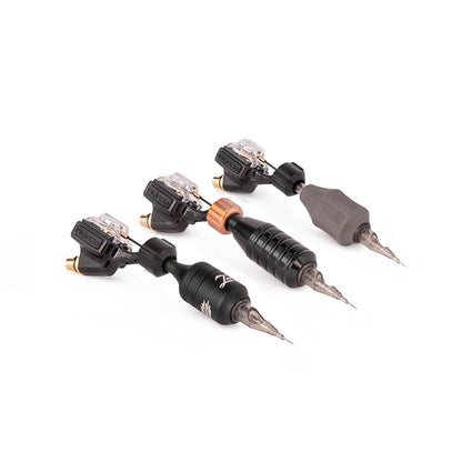 InkJecta Flite Nano Ultra Lite Tattoo Machine - Complete Carbon with Grips