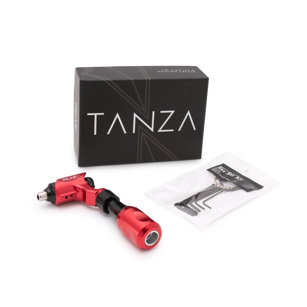 Tanza Cartridge Rotary Machine & Axi Grip — Red (box)