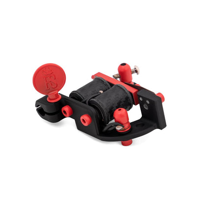 Right Stuff Lucky TrueLiner ALU Coil Tattoo Machine — Black/Red (bottom)