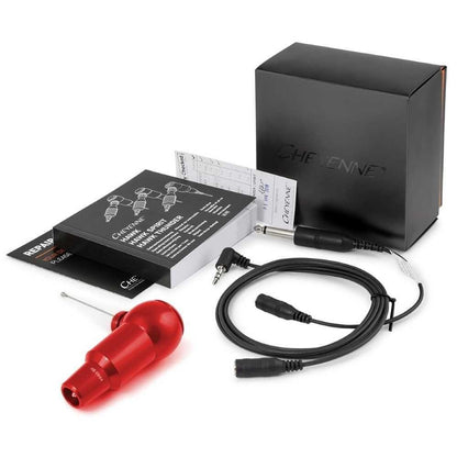 Cheyenne Red Thunder Tattoo Machine - Motor and 25mm Grip - Monster Steel