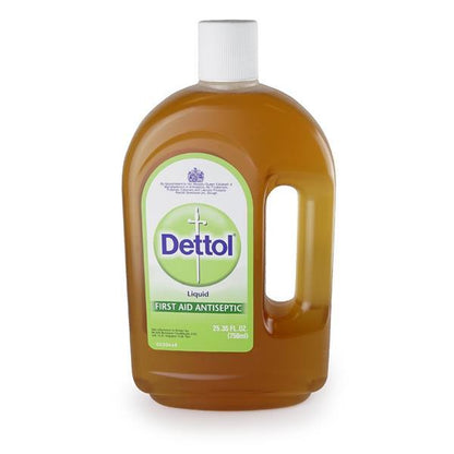 Dettol — 25oz Antiseptic Disinfectant Liquid Bottle - Monster Steel