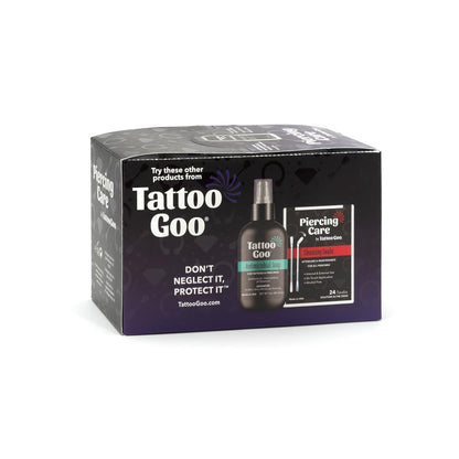 Piercing Care Cleansing Spray by Tattoo Goo — 2oz — Case of 12 Bottles - Monster Steel