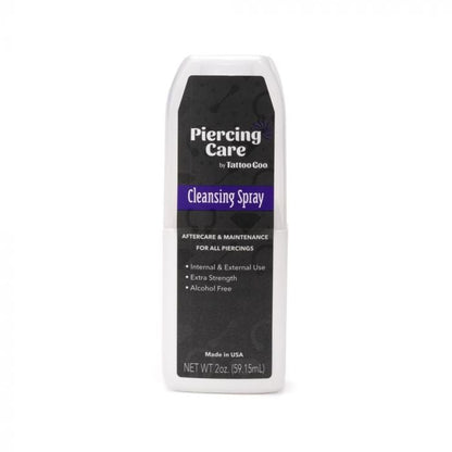 Piercing Care Cleansing Spray by Tattoo Goo — 2oz — Case of 12 Bottles - Monster Steel