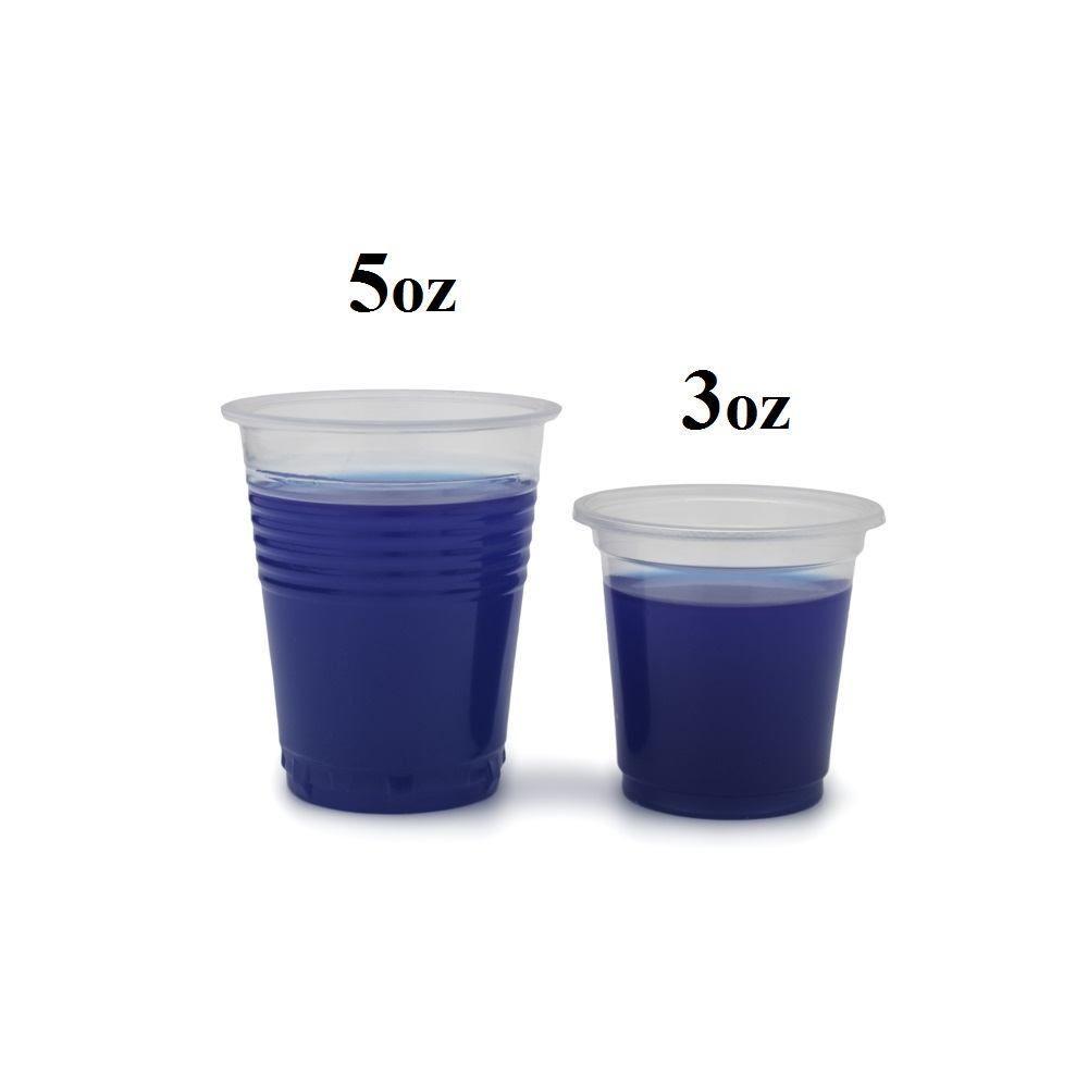 5oz Disposable Plastic Cups for Rinse, Ultrasonic & More – 50 Cups