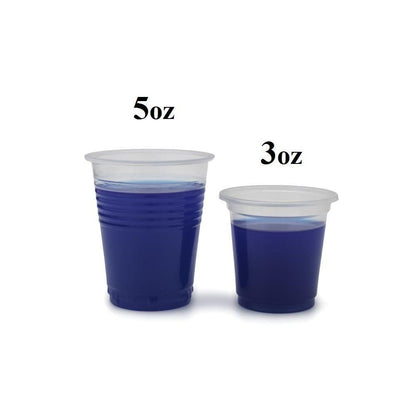 5oz Disposable Plastic Cups for Rinse, Ultrasonic & More – 50 Cups - Monster Steel