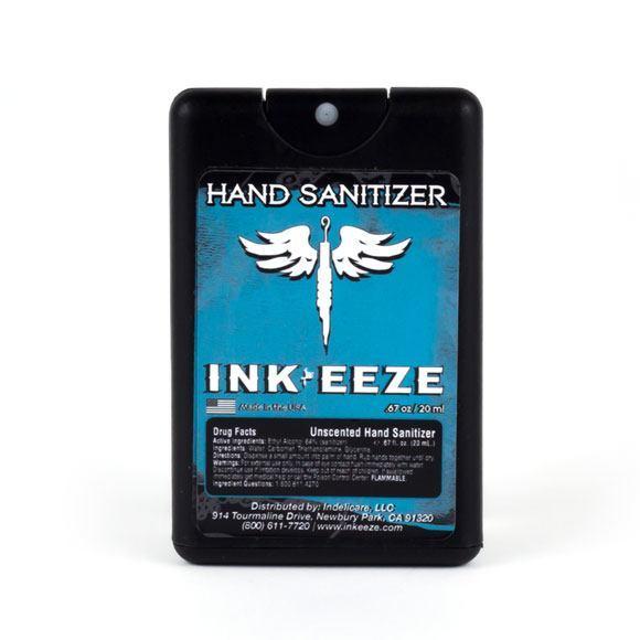 0.67oz Tattoo Hand Sanitizer Spray by INK-EEZE