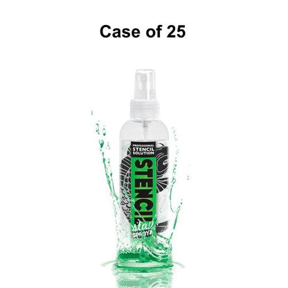 Stencil Stay Spray Thermal Transfer Solution — Case of 25 4oz Bottles