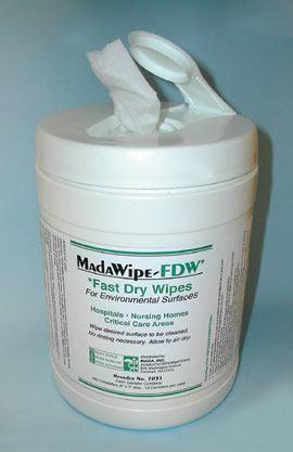 Tub of Madacide-FD Wipes for Infection Control