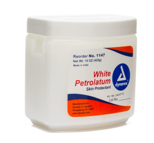 One 15oz Tub of White Petrolatum