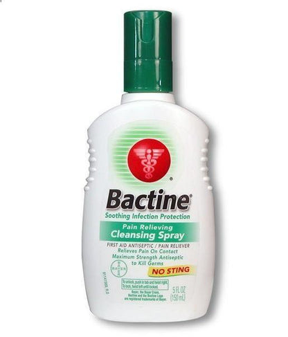 Bactine Anesthetic & Antiseptic 5oz Spray Bottle - Monster Steel