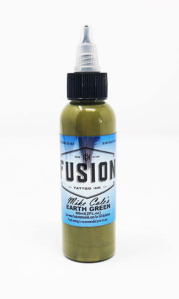 Fusion Tattoo Ink | Mike Cole 10-Color Palette Signature Set | 1 oz - Monster Steel
