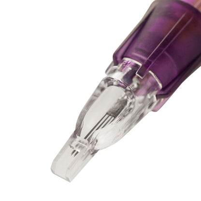 Color Lock Tattoo Needle Cartridges | Open Tip | Box of 10 - Monster Steel